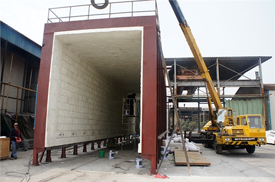 中國北車(chē)模塊施工安裝