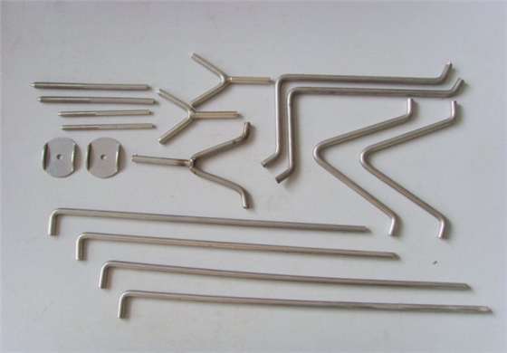 折疊塊用錨固件:人字架和穿筋-火龍耐材提供 折疊塊用錨固件:人字架和穿筋-火龍耐材提供