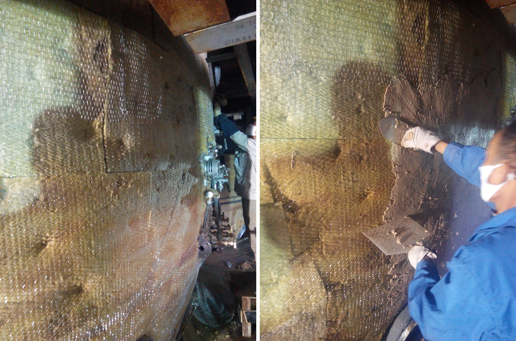 哈鍋?lái)椖浚哄仩t本體保溫--陶瓷纖維毯+巖棉+鋼絲網(wǎng)-火龍耐材提供 哈鍋?lái)椖浚哄仩t本體保溫--陶瓷纖維毯+巖棉+鋼絲網(wǎng)-火龍耐材提供