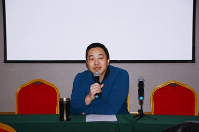 火龍耐材2015年會(huì )董事長(cháng)陳鶴致詞