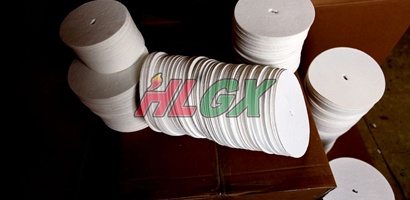 圓形陶瓷纖維紙墊片 圓形陶瓷纖維紙墊片