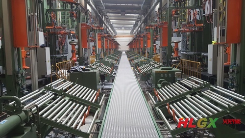 青島雙星輪胎硫化車(chē)間