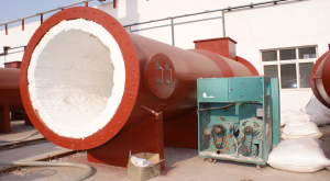 山東天力熱風(fēng)爐陶瓷纖維噴涂料、模塊安裝施工